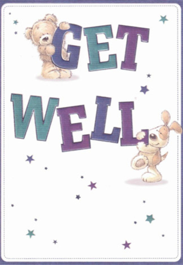 Full of gentle encouragement, this get well card artwork is rooted in the inviting spirit of SE24. A friendly bear and a spirited puppy, both illustrated with expressive warmth, are surrounded by a cascade of playful stars-each one seeming to send out pulses of goodwill, like wishes drifting across Brockwell Park. The typography commands attention with confident size and vibrant purples and aquas, inspiring optimism that recalls a fresh arrangement of irises or hydrangeas from Herne Hill Florist. The artist's rendering brings out tactile contrasts: the bear's soft, snuggable fur and the puppy's floppy, velvet-textured ears add depth, sparking the sense memory of running hands over petals and ribbons in a neighbourhood florist's shop. Light pours in from the white expanse of the background, lending an airy mood ideal for lifting a loved one's spirits after illness or hardship. Pairing this card with a floral gift evokes the comfort and connection found in the heart of Herne Hill-each thoughtful detail working together to offer heartfelt reassurance and care.